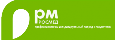 Логотип компании РосМед