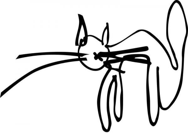 Логотип компании Черная кошка