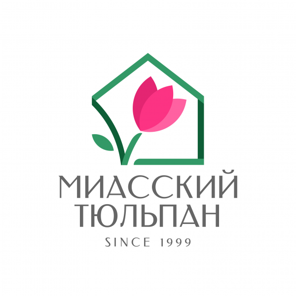 Логотип компании Миасский тюльпан