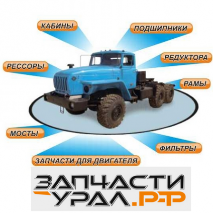 Логотип компании Запчасти-Урал.РФ